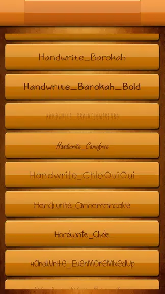 Screenshot Handwrite Font Style Free 2