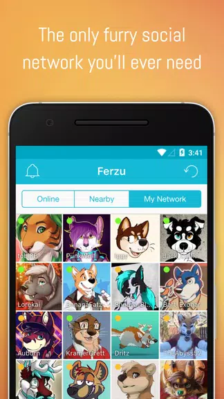 FERZU - Furries Social Network screenshot 1