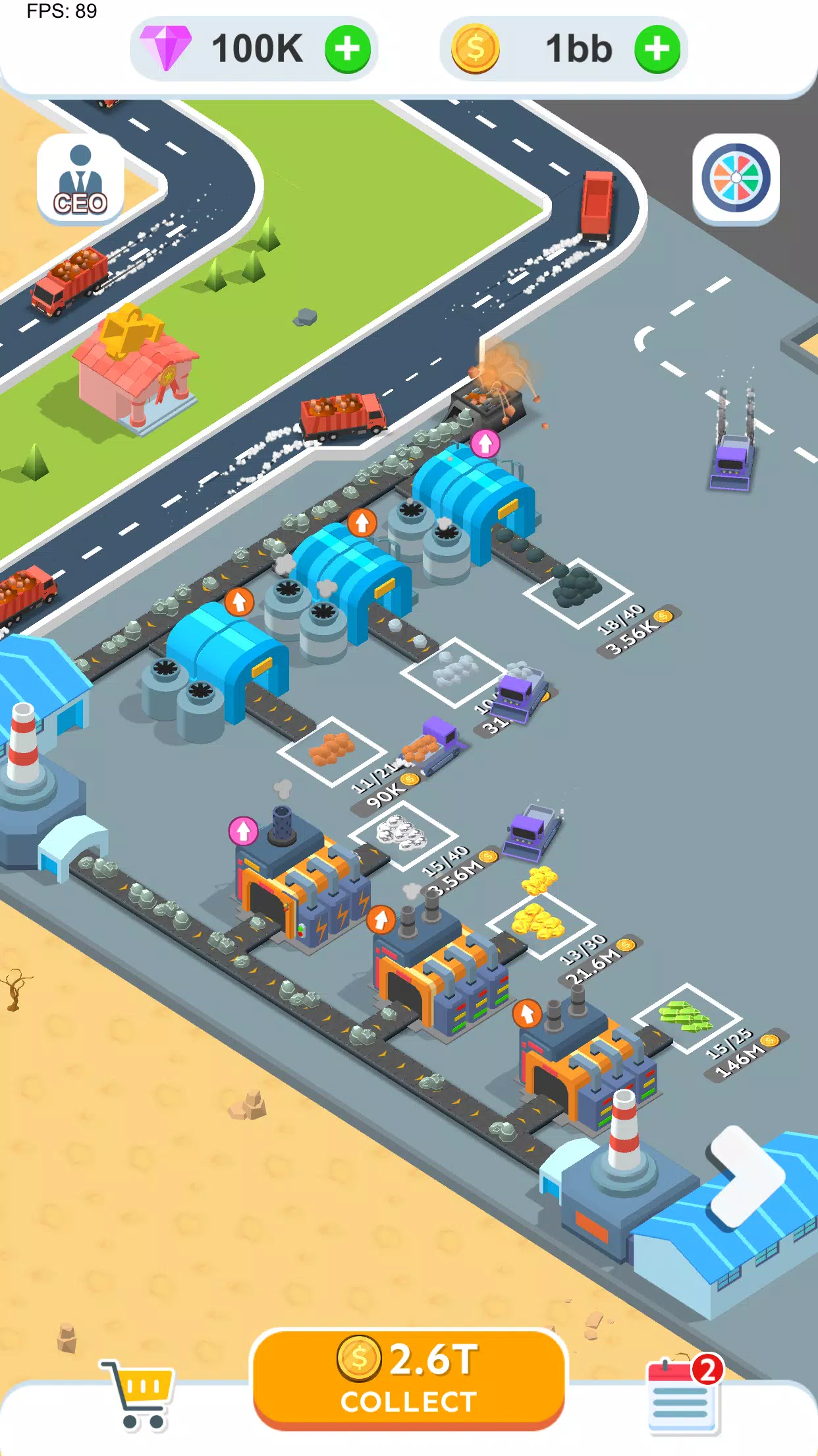 Screenshot Spiral Excavator Empire 2