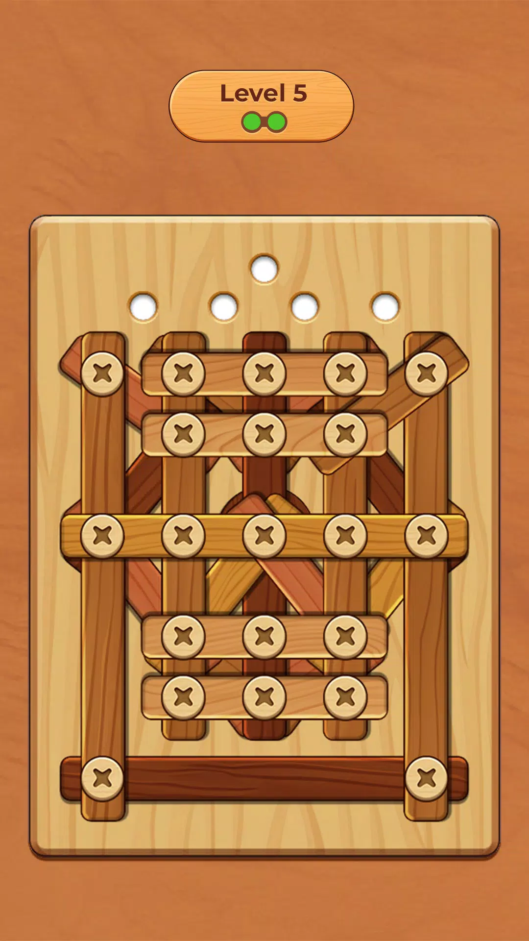 Wood Screw Puzzle captura de pantalla 