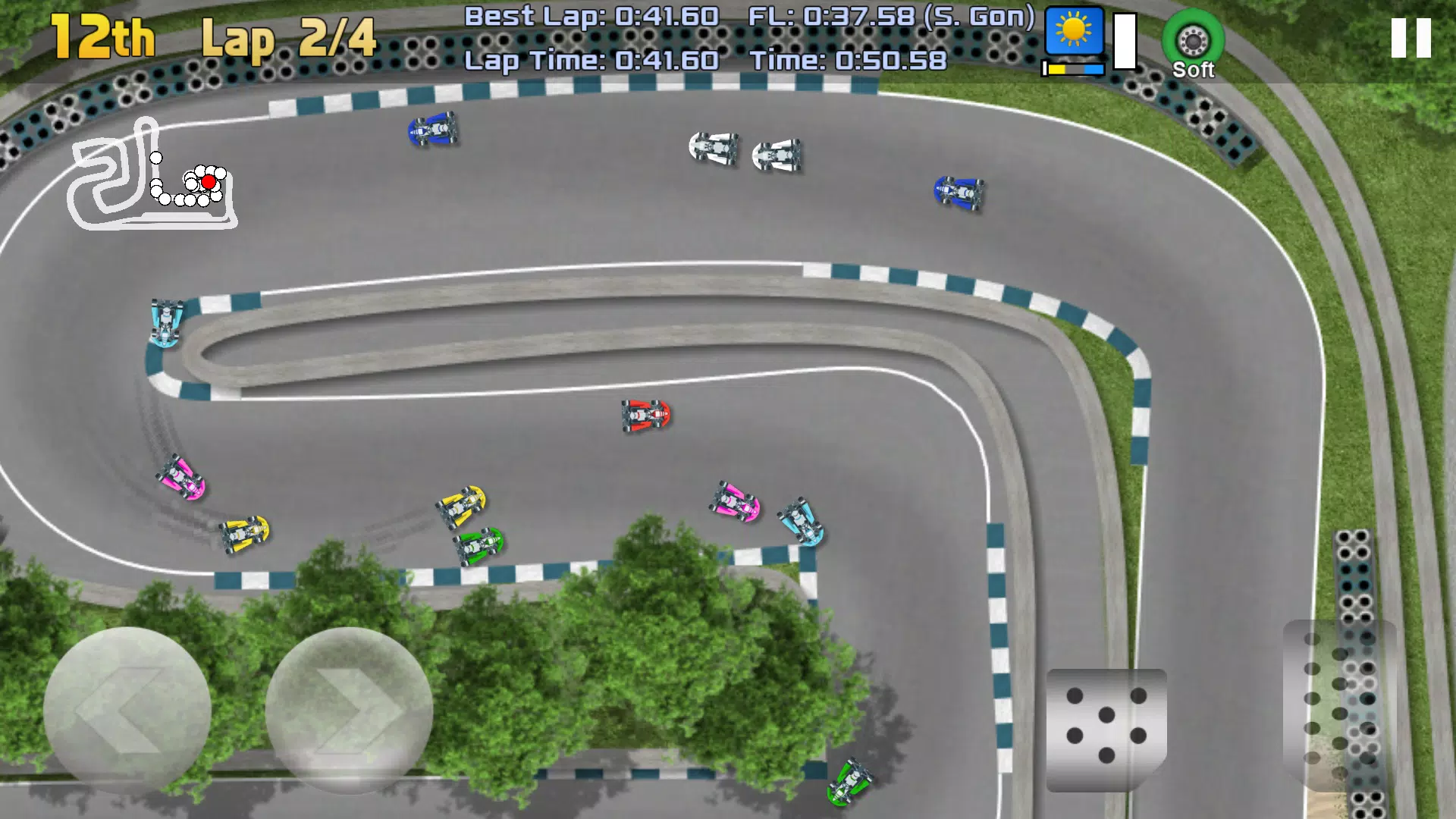 Screenshot Ultimate Racing 2D 2! 3