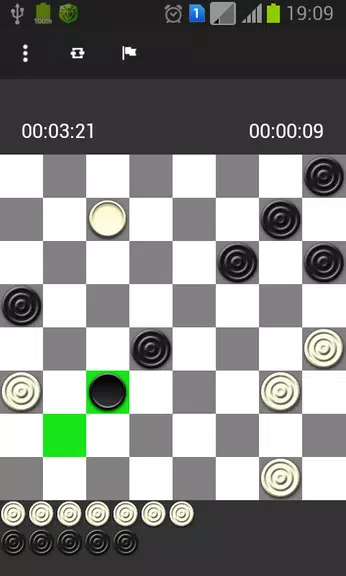 Чекерс (английские шашки) captura de pantalla 