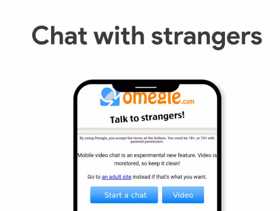 Random Chat (Omegle) ဖန်သားပြင်ဓာတ်ပုံ 1