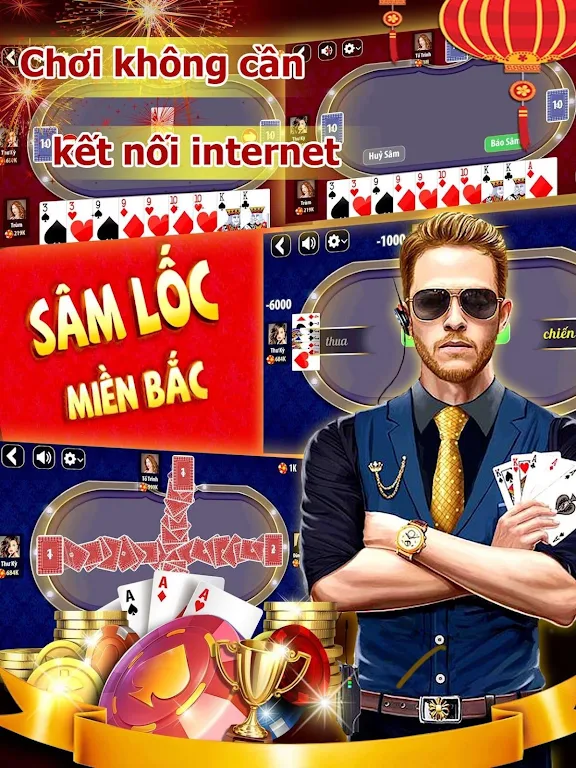 Bài sâm lốc offline - sam loc offline - xâm lốc應用截圖第1張