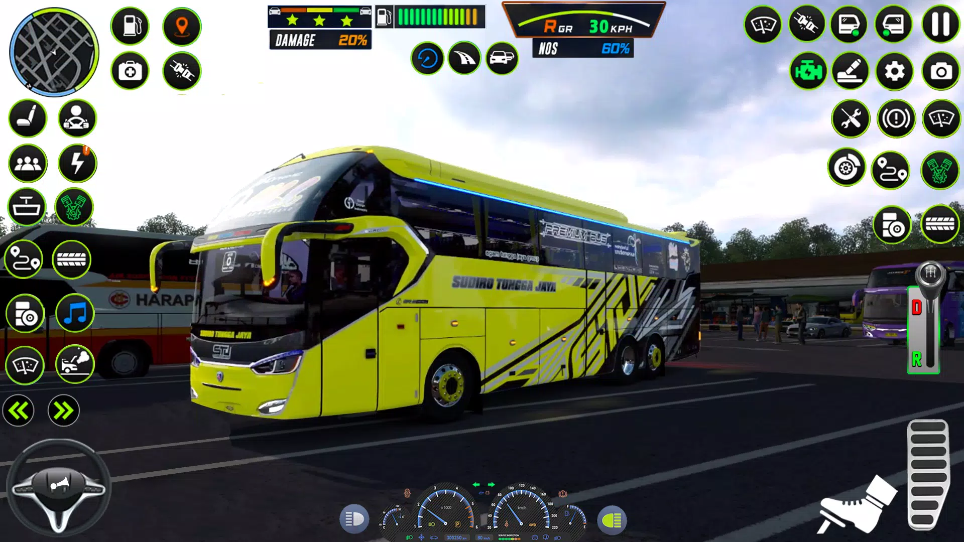 Bus Simulator - Bus Games 2022 स्क्रीनशॉट 1