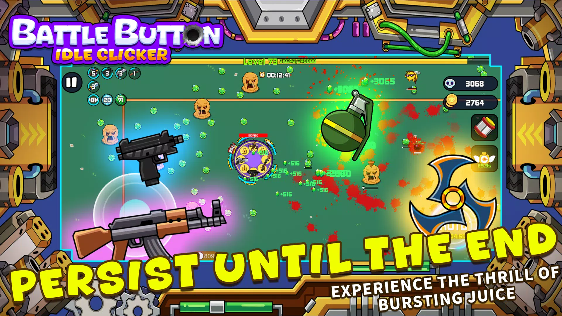 Screenshot Battle Button - idle clicker 3