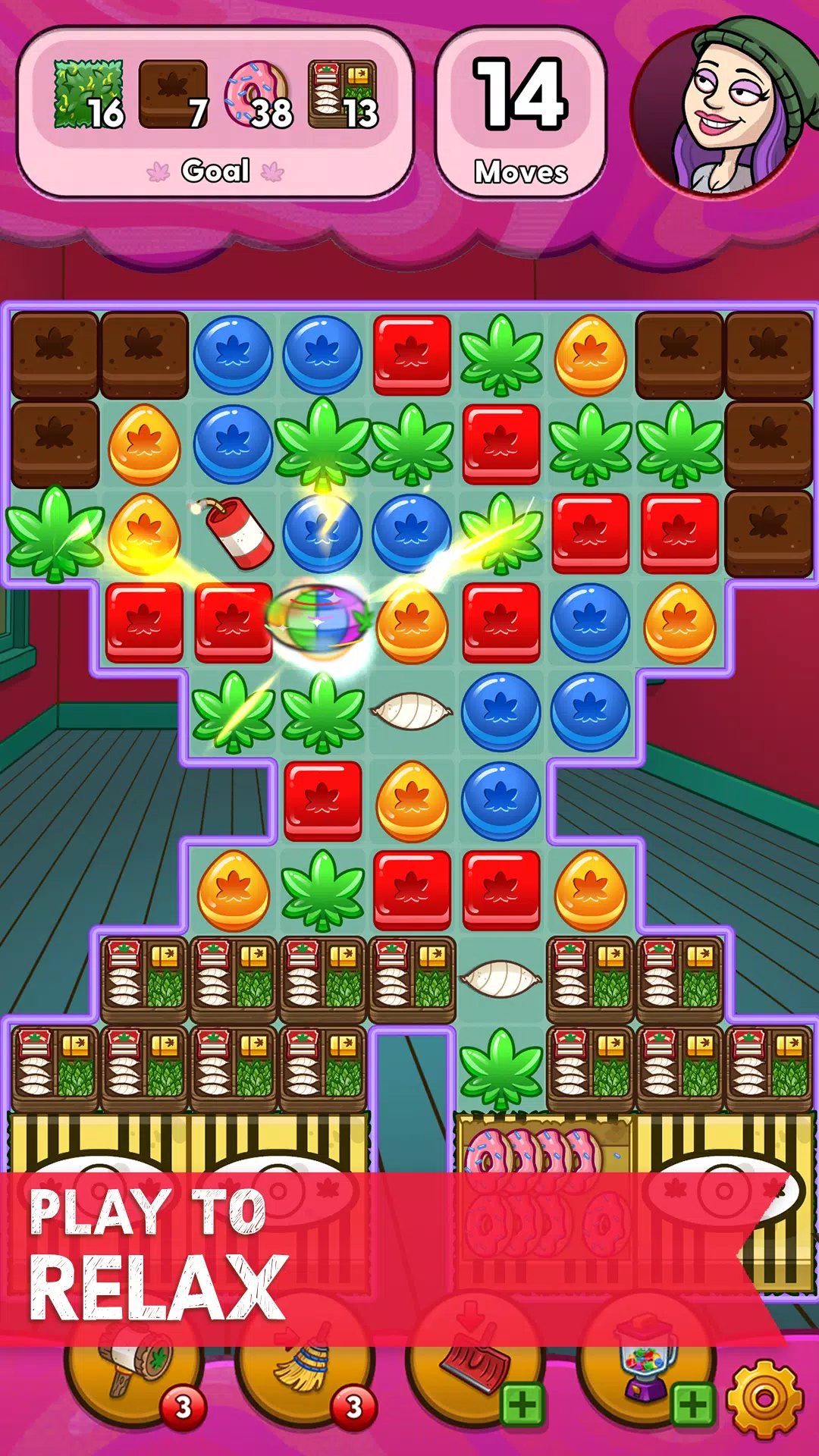 Screenshot Bud Farm: Munchie Match 3