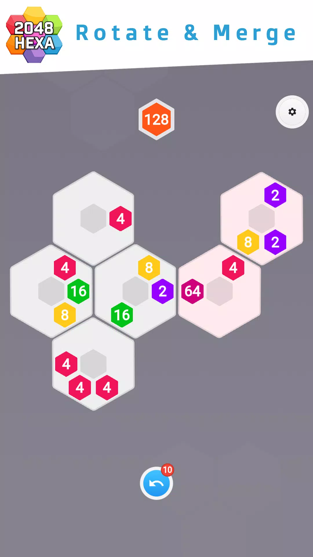 2048 Hexa screenshot 1