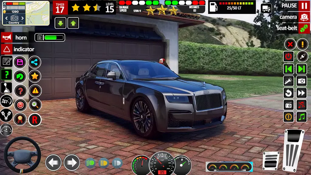 Modern Car 3D: Driving School экрана 3