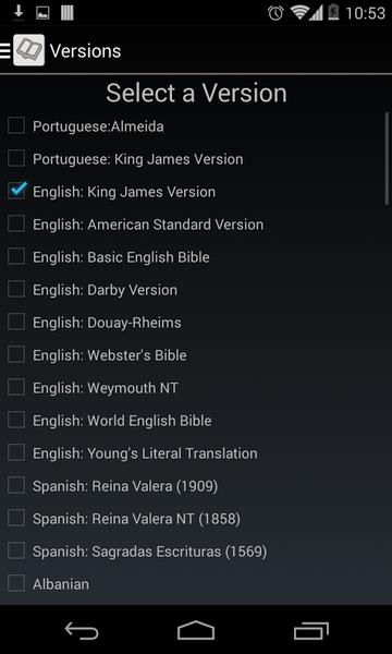 Bible Offline KJV with Audio Screenshot 3