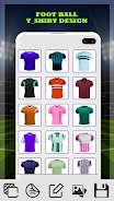 Football Jersey Maker- T Shirt экрана 1