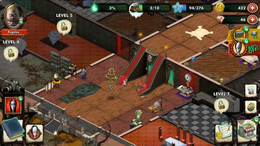 Addams Family: Mystery Mansion Screenshot 1