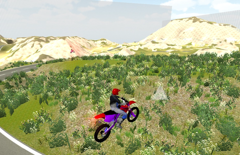 Screenshot Motocross Drift Track 1