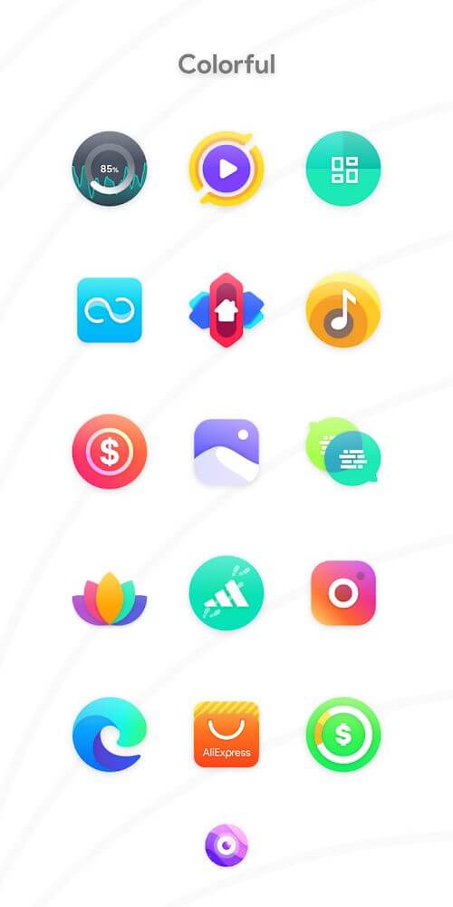 Nebula Icon Pack Mod应用截图第4张