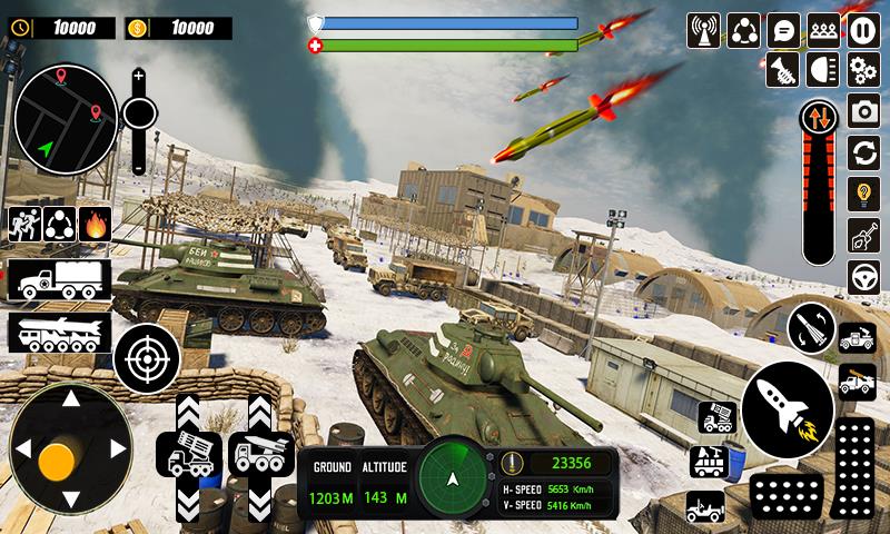 US Army Missile Launcher Game zrzut ekranu 3