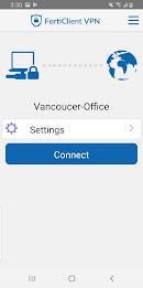 FortiClient VPN スクリーンショット 4