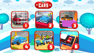 Animated puzzles cars zrzut ekranu 2