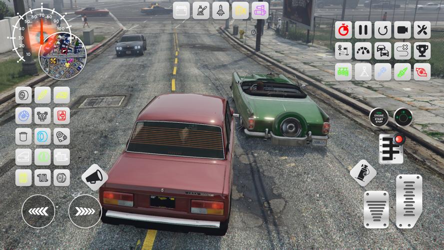 Lada 2107 Tuning Russian City экрана 4
