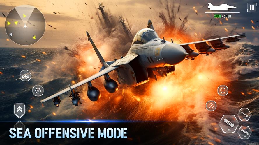 Aircraft Strike: Jet Fighter Screenshot 2