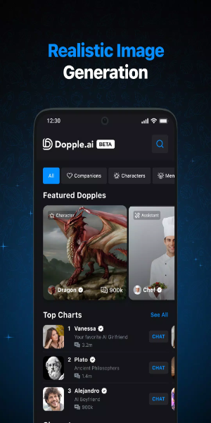 Screenshot Dopple.AI Mod 3