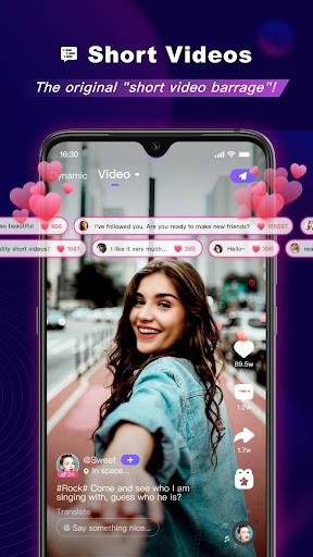 BuzzCast - Live Video Chat App Screenshot 1