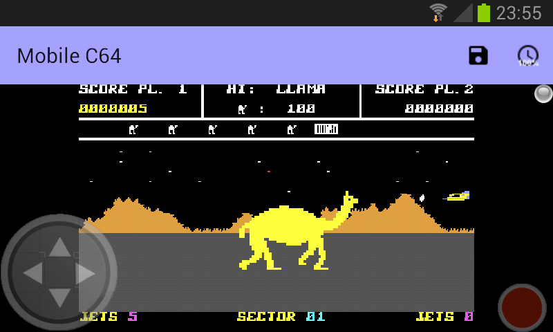 Mobile C64 экрана 3