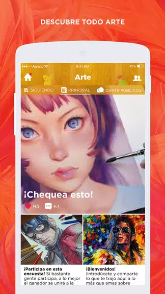 Arte Amino para La Ilustración экрана 2