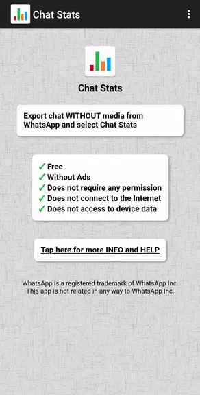 Chat Stats for WhatsApp应用截图第1张