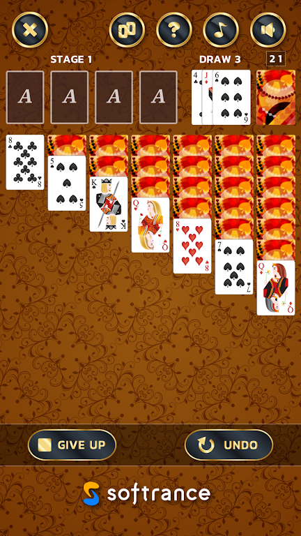 Klondike Solitaire - Free Playing Card Game应用截图第1张