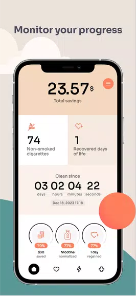 Quit Smoking, Smoke-free Flamy应用截图第2张