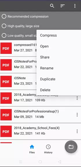PDF Small - Compress PDF स्क्रीनशॉट 4