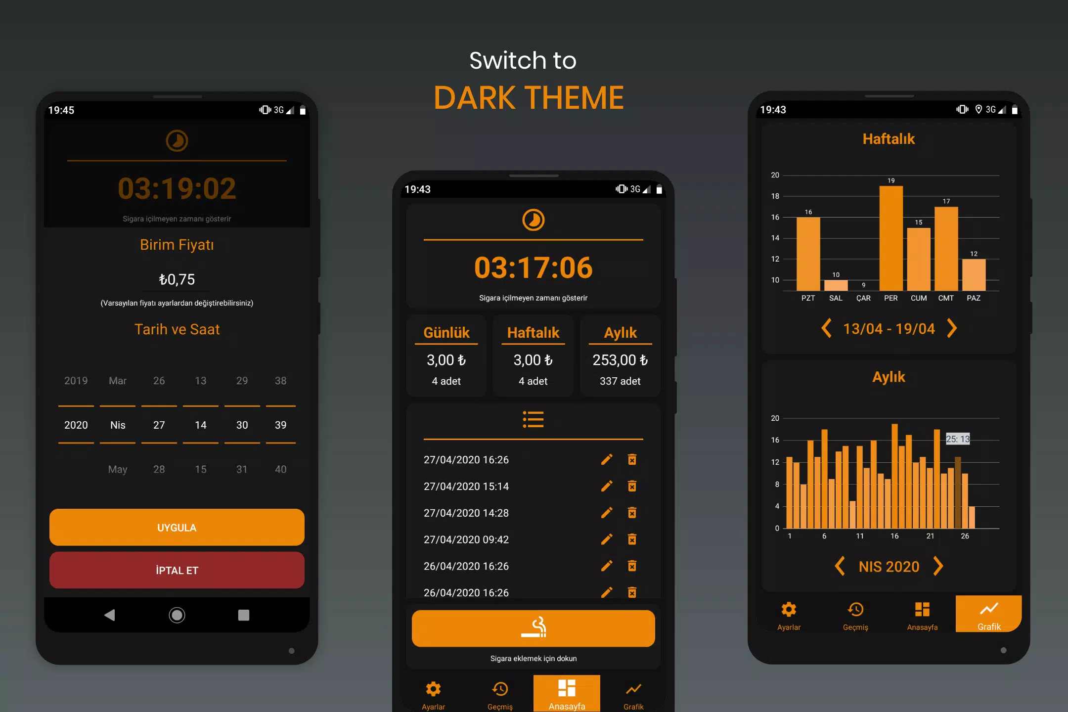Cigarette Counter and Tracker экрана 3