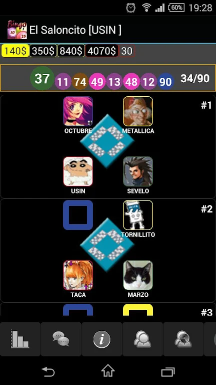 Screenshot Bingo UsuBingo 1