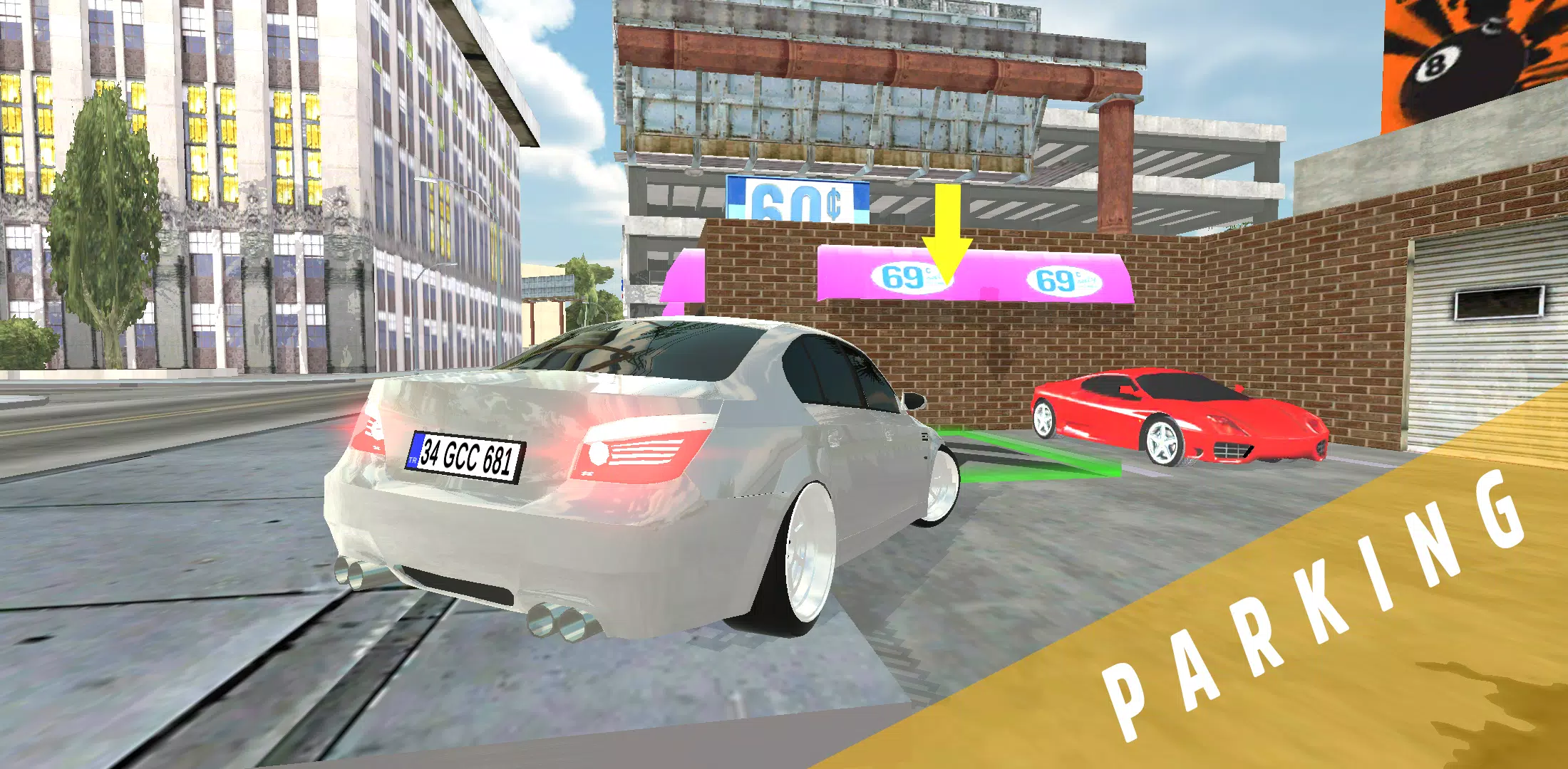 CLS 63 Drift & Park Simulator screenshot 2