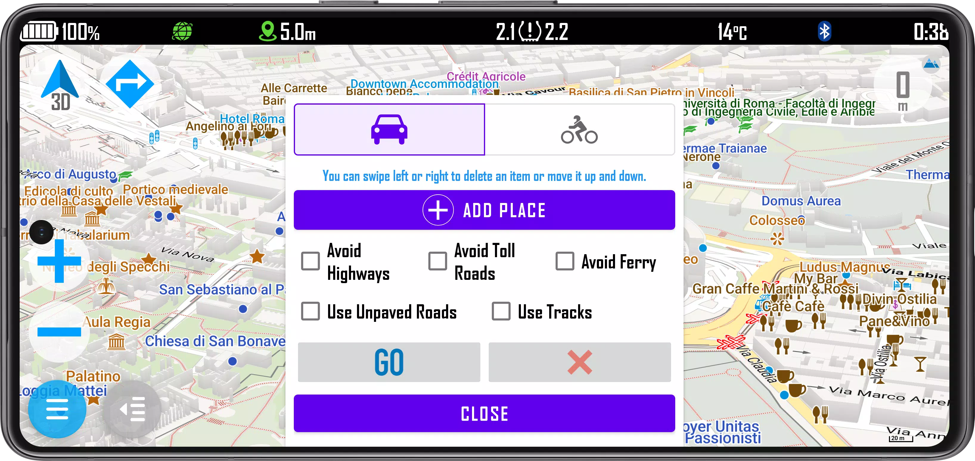 SpeedoX MyRide Screenshot 3