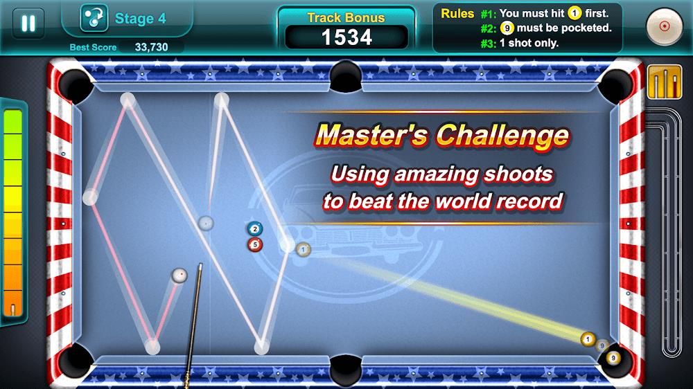 Pool Ace - 8 and 9 Ball Game captura de pantalla 