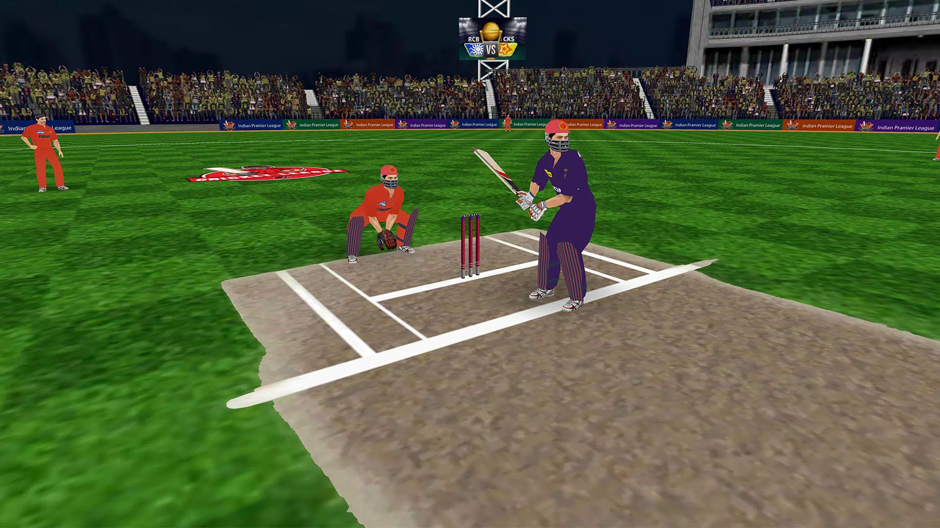 Indian League Cricket Games captura de pantalla 