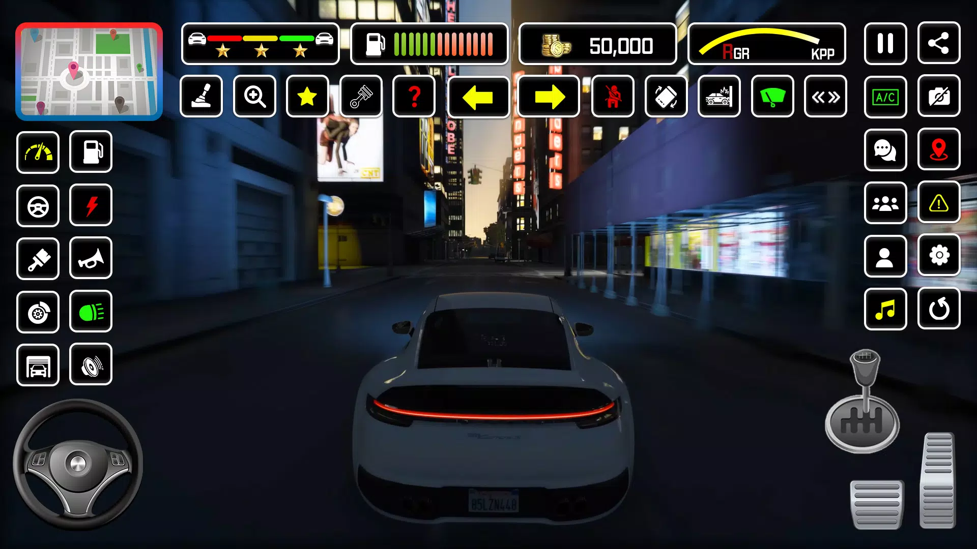 City Car Driving Car Games экрана 2