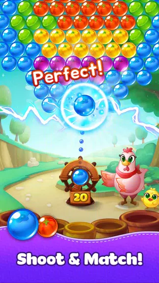 Bubble CoCo : Bubble Shooter ဖန်သားပြင်ဓာတ်ပုံ 1