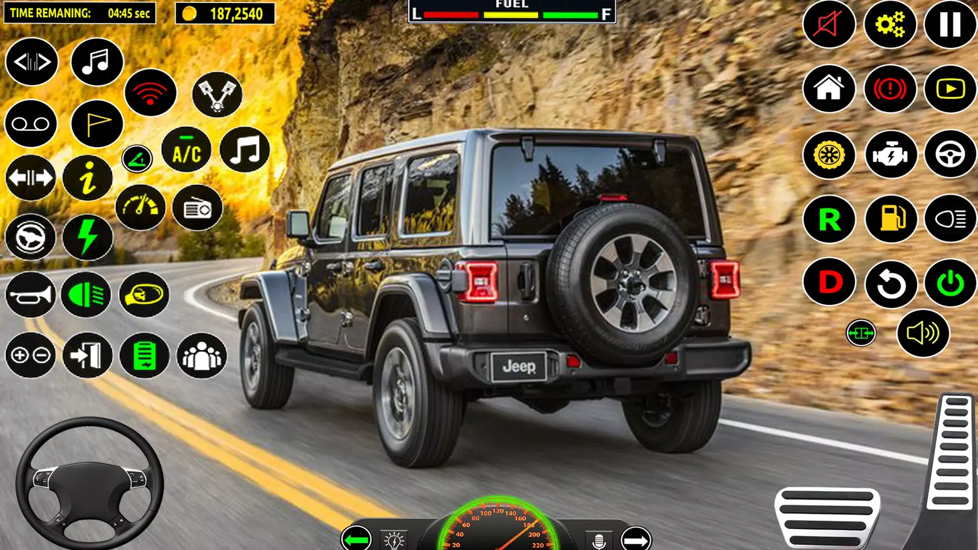 SUV 4x4 Jeep Driving Games 3D ekran görüntüsü 4