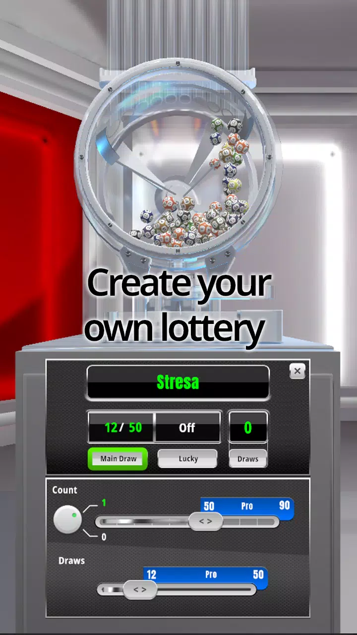 Universal Lottery Machines captura de pantalla 