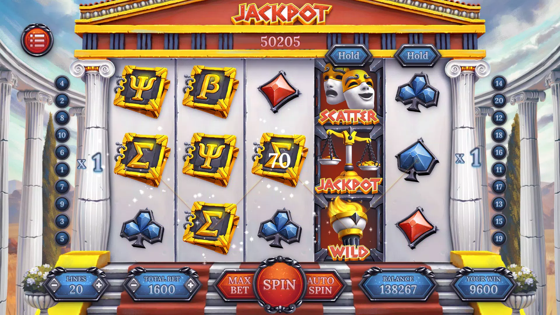 Gold Voyage Slots casino games captura de pantalla 