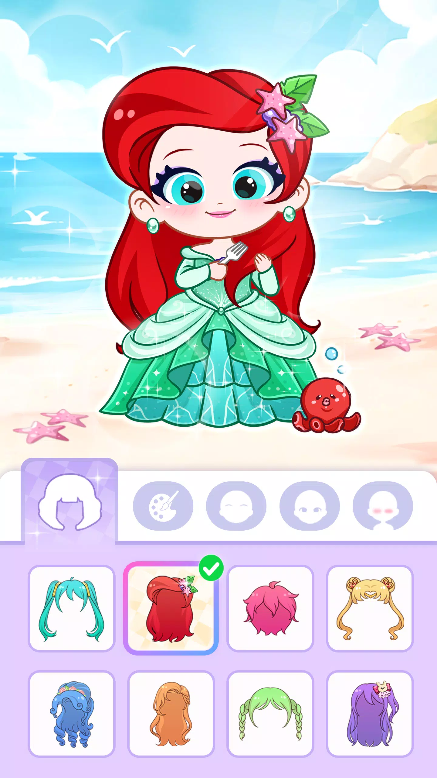 Little Princess Dress Up экрана 3