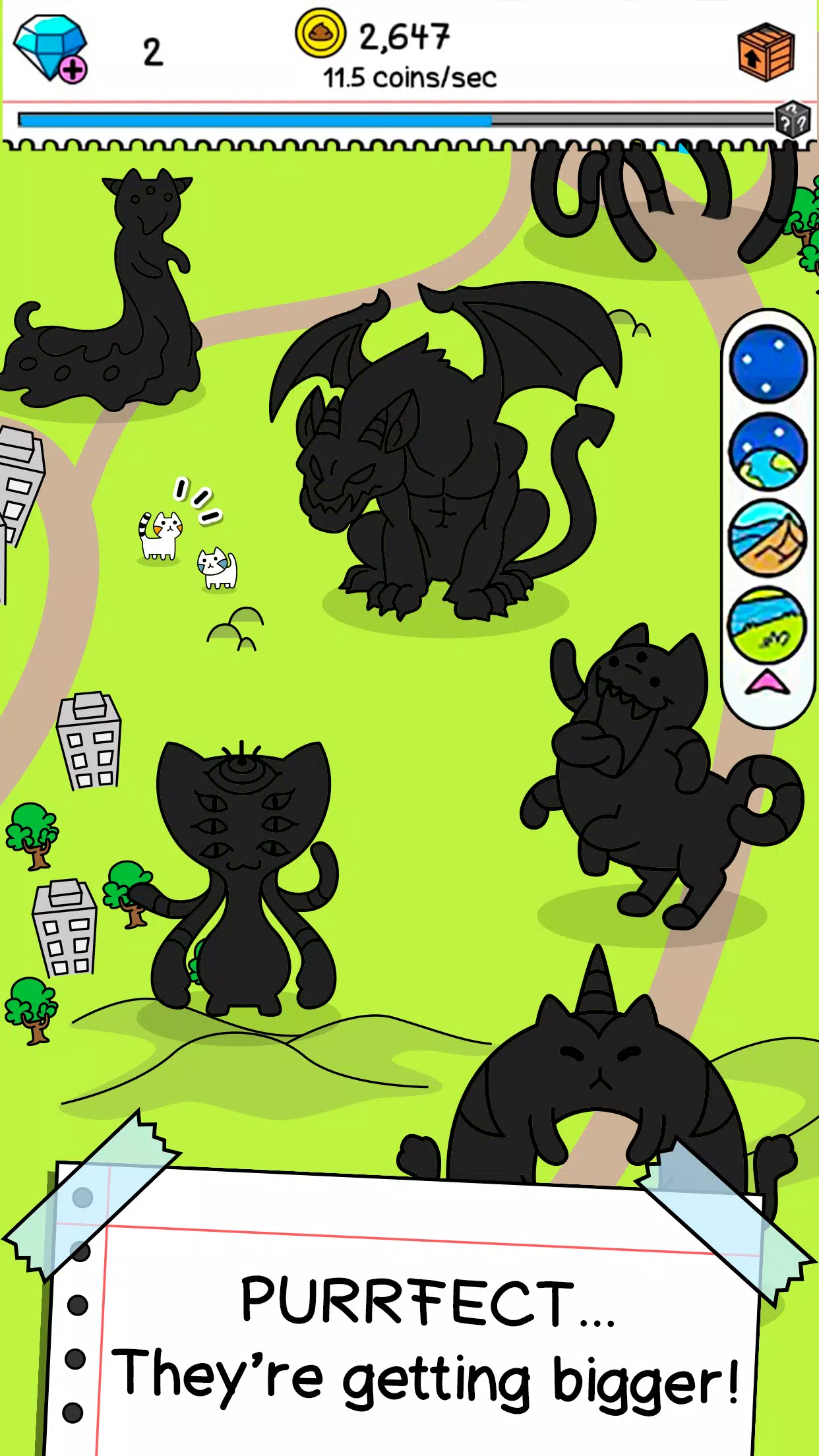 Screenshot Cat Evolution: Gatos Mutantes 4