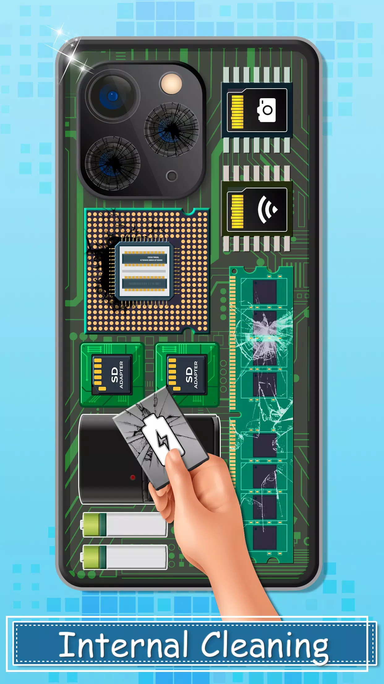 Fix It Electronics Repair Game экрана 2