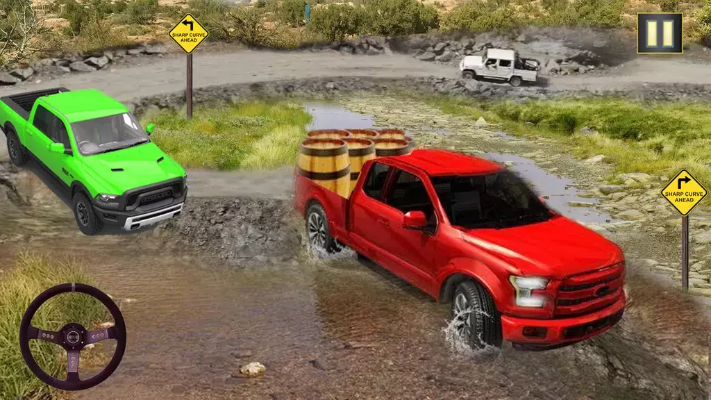 Pickup Truck Game: 4x4 Offroad ekran görüntüsü 2