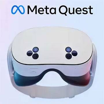 Meta Quest 3S VR Headset with Batman: Arkham Shadow