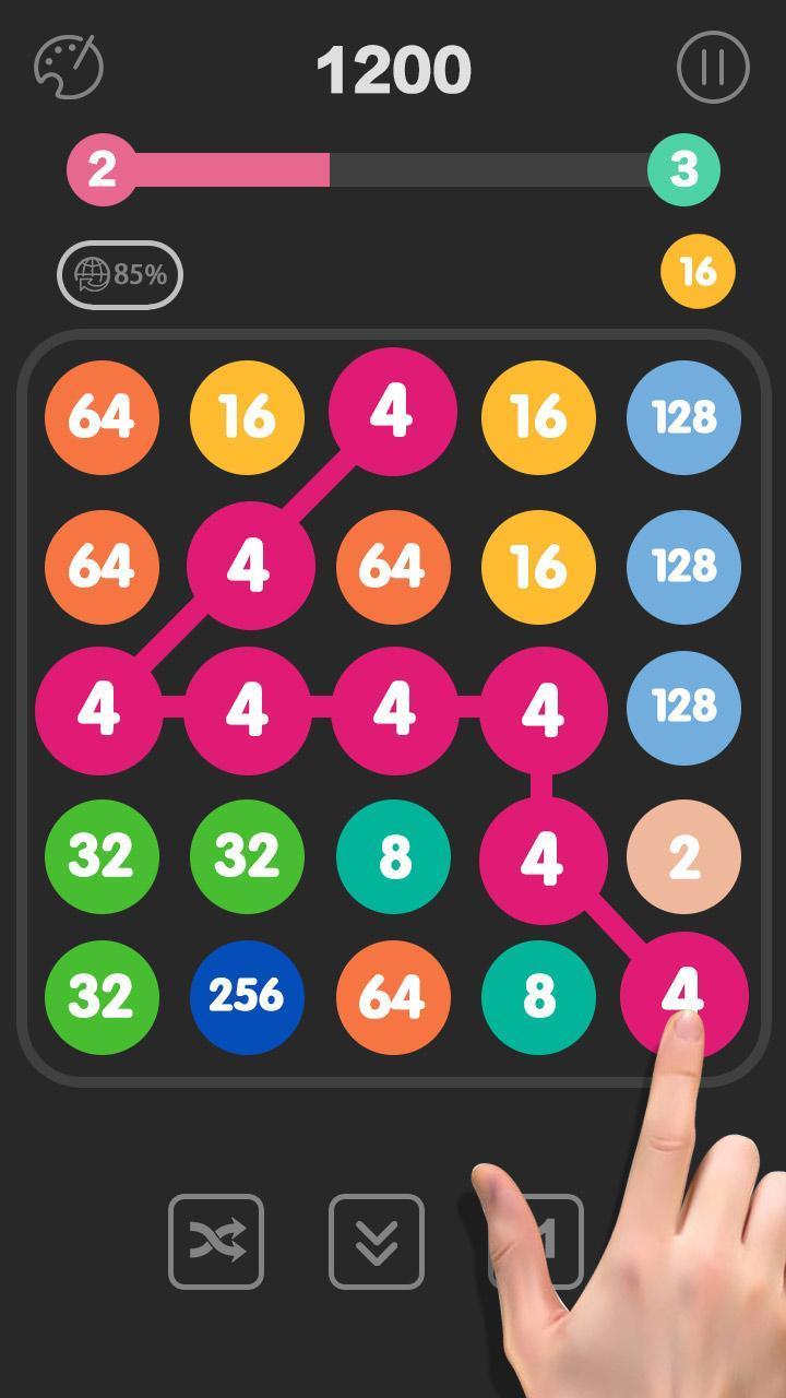 2048-Number Puzzle Games captura de pantalla 