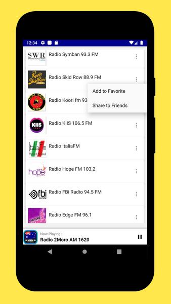 Radio App Australia: FM Online ảnh chụp màn hình 1