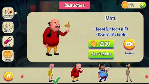 Motu Patlu Game captura de pantalla 